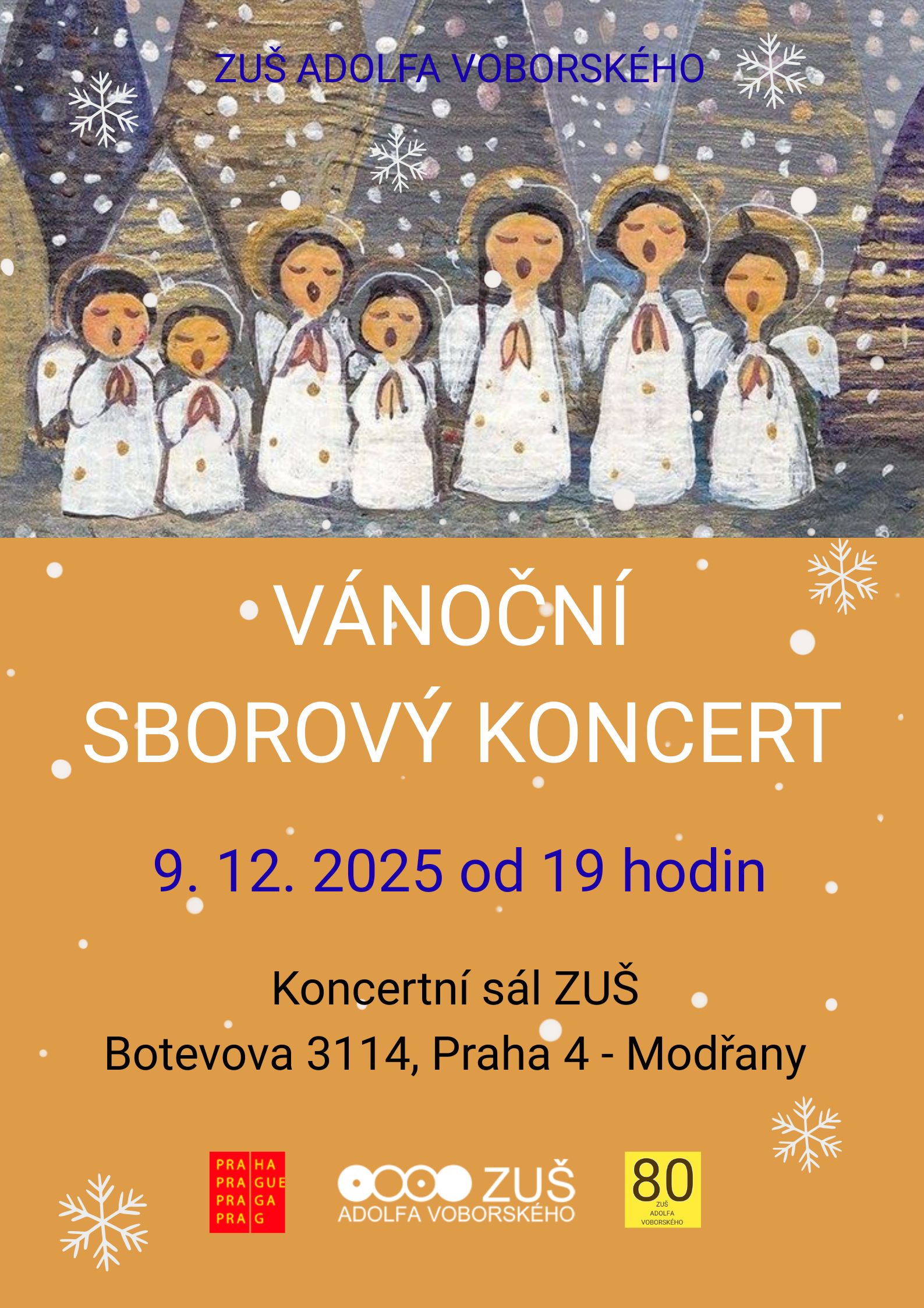 Vánoční koncert sboru - 9. 12. 2025 od 19 hodin